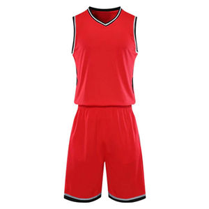Último estilo uniforme de baloncesto de Color sólido hecho a medida nuevo diseño uniforme de baloncesto sin mangas para Unisex último estilo personalizado - Product Image 1