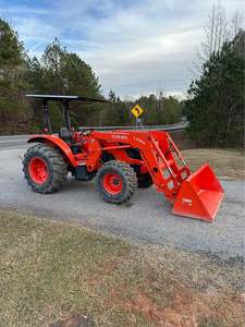 รถแทรกเตอร์การเกษตร Kubota M5660 มือสองคุณภาพดีที่สุด - Product Image 2