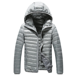 Promotion 2025 – Blouson matelassé personnalisé pour homme, haute qualité, design de créateur, à capuche, col montant, imperméable, écologique, avec logo frontal - Product Image 1