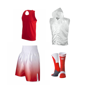 Nouvelle conception personnalisée Gym Kick Boxing Uniforme Conception personnalisée Uniforme de boxe Uniformes de haute qualité - Product Image 2
