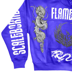 Sweats à capuche 100 % coton mélangé délavé à l'acide, nouveau design en tissu éponge, motif uni avec technique de gonflage, faible MOQ, vente en gros 2026 - Product Image 4