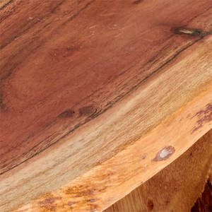 Tabla de queso de bambú desequilibrada 2025 con diseño de aspecto antiguo de acero inoxidable para el hogar y el restaurante, Decoración de mesa para picar - Product Image 3