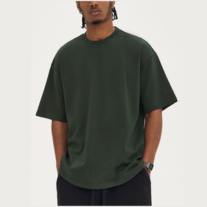 T-shirts polo pour hommes lourds T-shirt de golf Streetwear avec logo personnalisé vierge - Product Image 6