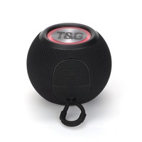 Altavoces Inalámbricos Portátiles TG337 con Audio 360, RGB, Resistentes al Agua, con Correa, Coloridos, Sonido Estéreo 3D, Batería, Altavoz Potente