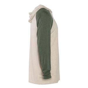 T-shirt léger et décontracté à manches longues pour hommes, pull à capuche avec cordon de serrage et poche pour hommes - Product Image 6