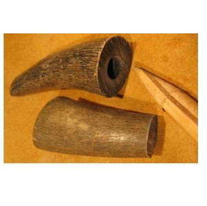 Pointes de corne de buffle naturelles de haute qualité, sculptées sur mesure, épaisses, couleur naturelle, écologiques, économiques, imperméables, faites à la main - Product Image 2