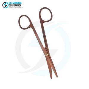 Tijeras de bolsillo de acero para vestir, manual, tamaño portátil compacto con funda protectora para botiquines de primeros auxilios y bolsas de emergencia - Product Image 4