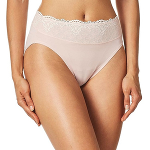 กางเกงในไร้ตะเข็บสำหรับผู้หญิง ลายตัวอักษร เอวกลาง ผ้าฝ้าย ระบายอากาศ ยกสะโพก ทรงทีแบ็ค ขายดี - Product Image 2