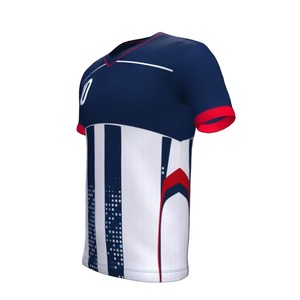 Camisetas de Fútbol Deportivas Personalizadas al por Mayor, de Alta Calidad, Manga Corta, Transpirables, de Secado Rápido, con Logotipo Personalizado del Club - Product Image 6