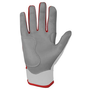 Manufacturer High Quality Goatskin Leather Custom Logo Design Baseball Batting <b>Gloves</b> Short Cuff Guantes Beisbol Batting - Product Image 3