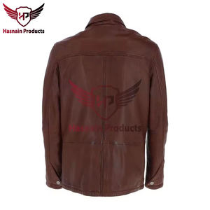 แจ็กเก็ตหนังแท้สำหรับผู้ชาย, เสื้อแจ็คเก็ตหนังแท้สำหรับฤดูใบไม้ร่วง - Product Image 2