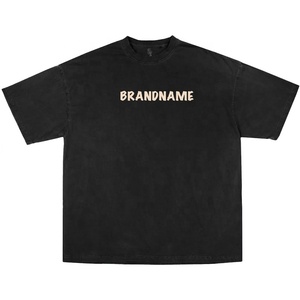 เสื้อยืดผู้หญิงโอเวอร์ไซส์แบบปรับแต่งได้ลายสกรีนพิมพ์โลโก้แฟชั่นขนาดพลัสไซส์สำหรับวัยรุ่นบริการ OEM - Product Image 2