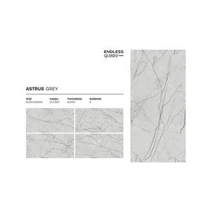 Nouveau Carrelage Vitrifié en Porcelaine pour Chambre à Coucher, Salon pour Hôtel Prix Carrelage de Sol Vitrifié 600X1200mm - Product Image 1