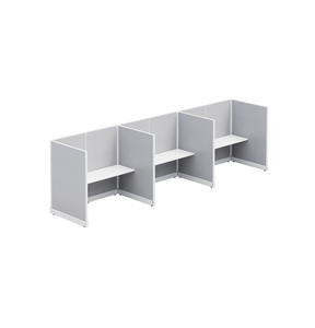 OMNI Multi-functional Privacy Pods Extendable Modern Workstation Link Desk Cubicle System for <strong>Telemarketing</strong> Office - Product Image 1