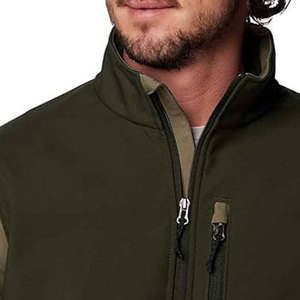 Chaqueta de lona elegante para hombre de alta calidad con cuello alto y logotipo frontal, diseño único, chaqueta de invierno a precio económico. - Product Image 5