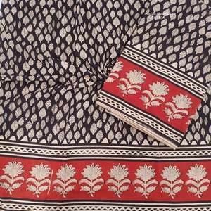 Hand Block Printed 100% Cotton <b>Scarf</b> Jaipur Traditional Handcrafted <b>Scarf</b> Boho Chic Lightweight Handmade Soft Cotton <b>Scarf</b> - Product Image 6