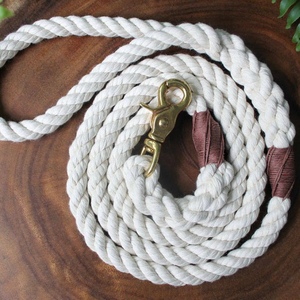 Made Just for You Color Soft Cotton Rope Dog Leash / <b>Collar</b> - Product Image 1