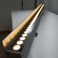 Éclairage de façade de décoration extérieure de bâtiment IP65 High Rise DMX RGB LED Linear Wall Washer Light for Architectural