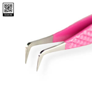 Pince à épiler pour cils de beauté chirurgicale Bluemed, prix d'usine, couleur personnalisée, légère, en acier inoxydable de qualité supérieure - Product Image 3