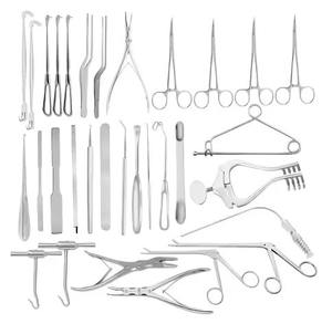 Kit de Neurocirugía Reutilizable de Alta Calidad, Herramientas de Cirugía Cerebral, Kit de Cirugía Craneal, Herramientas de Neurocirugía para Quirófano - Product Image 1