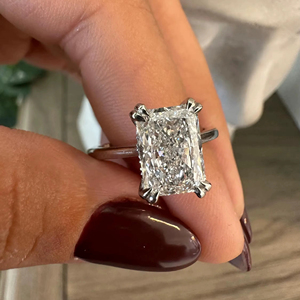 แหวนเพชรสำหรับผู้หญิงสำหรับงานหมั้นและแต่งงานเครื่องประดับชั้นดีดีไซน์เนอร์สำหรับผู้หญิงแหวนของขวัญจากนักออกแบบ - Product Image 1