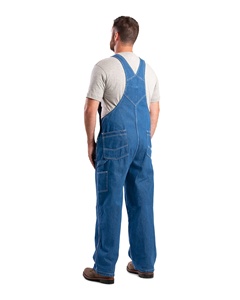 Men Vintage Bib <b>Overall</b> Denim <b>Overalls</b> Casual Regular Fit 100% Cotton with Pockets Spring Summer Autumn <b>Winter</b> Unisex - Product Image 3