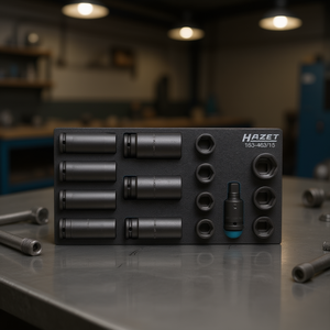Juego de Llaves de Impacto Hazet de 1/2'', 15 Piezas, Herramienta Resistente para Uso Profesional - Product Image 3