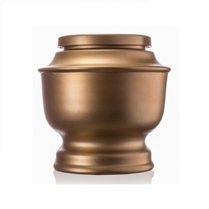 Urna de Latón de Diseño Único para Cenizas Humanas, Personalizable, Venta al por Mayor, Artículos Funerarios de Estilo Americano - Product Image 3