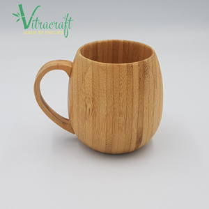 Taza de bambú prensada clásicamente con mango 100% hecha de bambú natural ietnamese, amigable con nvironmental - Product Image 3