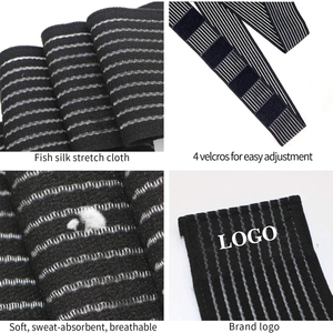 Soutien de genou pour l'haltérophilie hautement élastique, bande de compression pour la cuisse et le mollet, soutien de la cheville pour le sport - Product Image 5