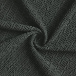 Premium Quality Wholesale 95% Polyester 5% Spandex Knitted Wavy Grain Serpentiform Jacquard Fabric for <b>Women</b> <b>Trousers</b> - Product Image 1