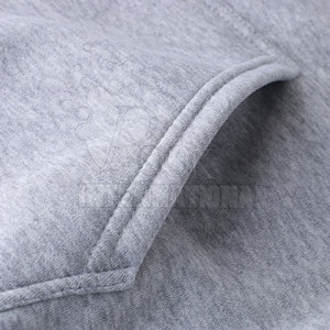 Pakistan Manufacture <b>Men</b> Hoodies Gray Solid Color <b>Men</b> Hoodies Simple Plain <b>Pullover</b> <b>Men</b> Hoodies - Product Image 4
