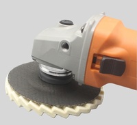 Disques à lamelles en feutre de laine Fortunebrasive 4,5 5 pouces 115 125 mm pour meuleuse d'angle, polissage miroir du métal et de l'acier inoxydable, roues de polissage OEM