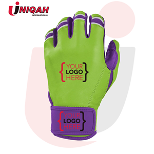 2025 Guantes de bateo de béisbol de cuero genuino con logotipo personalizado Venta caliente Equipo deportivo personalizable - Product Image 3