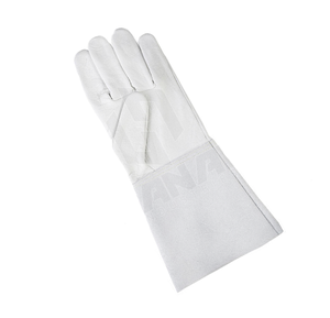 Guantes de soldadura de cuero de seguridad de protección resistente al calor para MIG TIG, tareas de soldadura, fabricante OEM - Product Image 5
