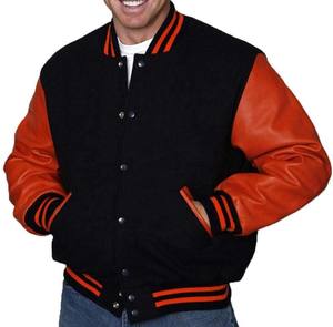 เสื้อแจ็กเก็ตแขนยาวผ้ากำมะหยี่สำหรับผู้ชายเสื้อแจ็กเก็ตสไตล์ชิคาโกปักลายสีสันสดใส - Product Image 6