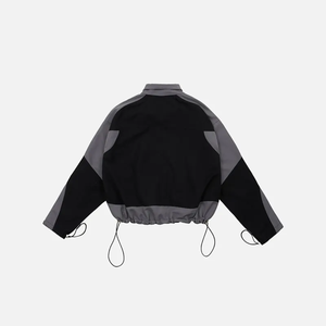 Veste coupe-vent en toile solide pour la chasse en plein air, demi-zip, à capuche, imperméable, respirante, hiver - Product Image 2