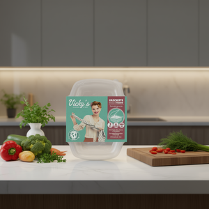 Scaldapronto 3212003 Set of 2 Disposable Food <b>Storage</b> Trays 23x17.8x7.5cm 1.5Lt for Virinnova - Product Image 3