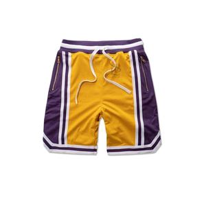 Shorts de Baloncesto Personalizados para Hombre al por Mayor, Diseño de Verano Bsci, Logotipo Bordado, Shorts Deportivos Casuales de Malla - Product Image 6