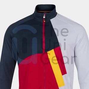 Venta al por mayor de chándales de invierno con logotipo personalizado para Mujeres Hombres de alta calidad Joggers conjunto nueva cremallera patrón sólido sudaderas con capucha ecológicas - Product Image 5