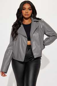 Veste de motard Slim Fit pour dames Logo personnalisé élégant Cuir PU véritable de haute qualité Vintage Casual Boutons en cuir véritable Été - Product Image 2