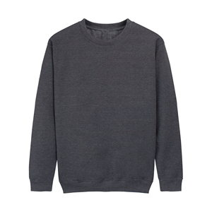 Haute qualité personnalisable 100% coton hommes sweat à manches longues couleur unie coupe régulière sweats à capuche pour l'hiver Style décontracté - Product Image 2