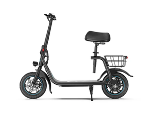 Venta Rápida de Scooter Eléctrico C1 de 450W con Asiento y Canasta Trasera - Product Image 1