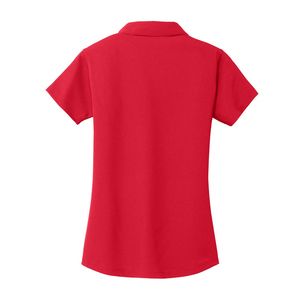 Camiseta Polo de Manga Corta Roja para Mujer, Marca Harry Johnson Production, Color Sólido, Tejido de Punto, Estilo Casual, 100% Poliéster, Largo Regular - Product Image 6