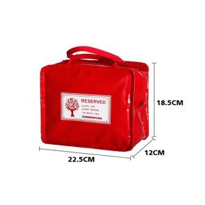 Sac isotherme en polyester avec fermeture éclair, portable et durable, pour 2 personnes - Product Image 6