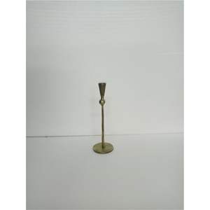 Candelabro de Metal Rústico Hecho a Mano - Portavelas Dorado Delgado de Estilo Nórdico - Candelabro Decorativo Vintage para Decoración de Hoteles - Product Image 4