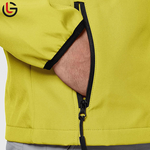 Veste Softshell coupe-vent pour homme de la meilleure qualité pour l'hiver long Design personnalisé avec col montant et fermeture éclair - Product Image 6