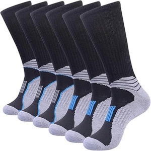 Chaussettes de sport pour hommes à faible MOQ, logo brodé, baseball, grande taille, sublimation, auto-chauffantes, athlétiques, 2025, téléchargées par Dress Sports - Product Image 1