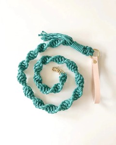 Cuerda de algodón de macramé hecha a mano para decoración de pared del hogar DIY soportes de plantas de arte cestas colgantes y acentos interiores bohemios - Product Image 1