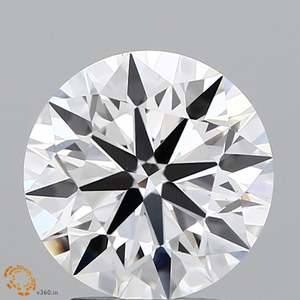 3,31 CT IGI forma redonda suelta diamantes cultivados en laboratorio Diamante de laboratorio blanco F VS1 para anillo de compromiso o fabricación de joyas - Product Image 1